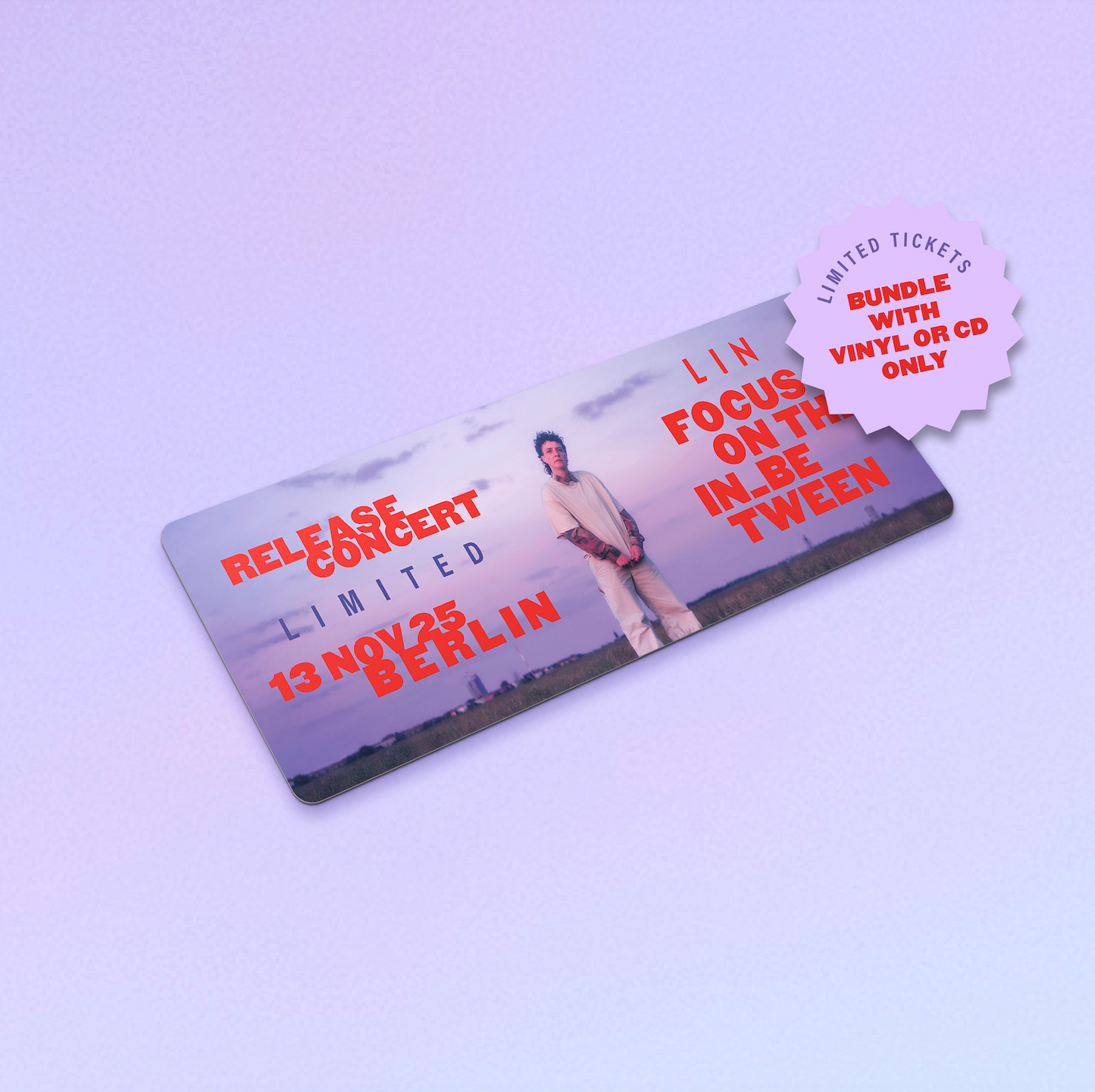 Ticket - Releasekonzert Berlin (13.11.25)
