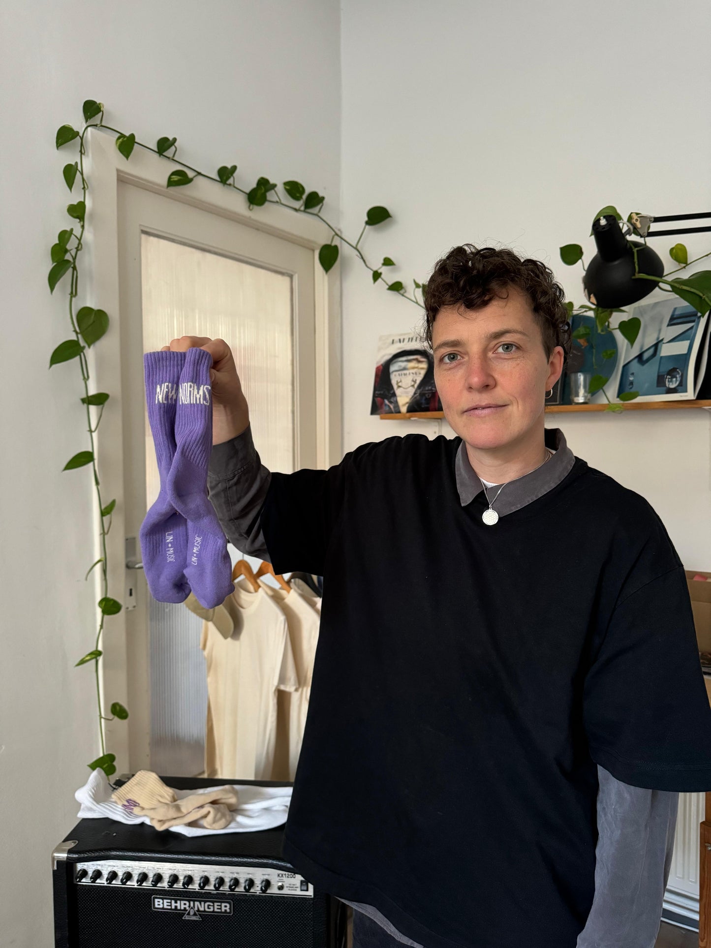 "New Norms" Socken Purple